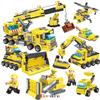Building Blocks Toys Engineering Truck Toy for Kids Bulldozer Excavator Educational Toy for Kids 6+ Years Old Children Birthday Gifts