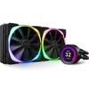 NZXT KRAKEN Z Series Water Cooling CPU Cooler Equipped with 2 14cm Fans with 2 140mm KRAKEN [Z63 RGB] RL-KRZ63-R1 [Equipped Fans]