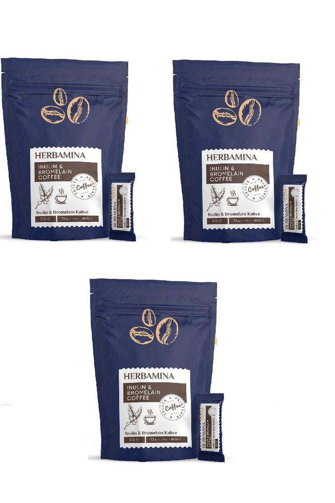 Инулин и бромелайн Кофе диетический кофе Инулин является источником клетчатки.. Помогает регулировать пищеварительную систему