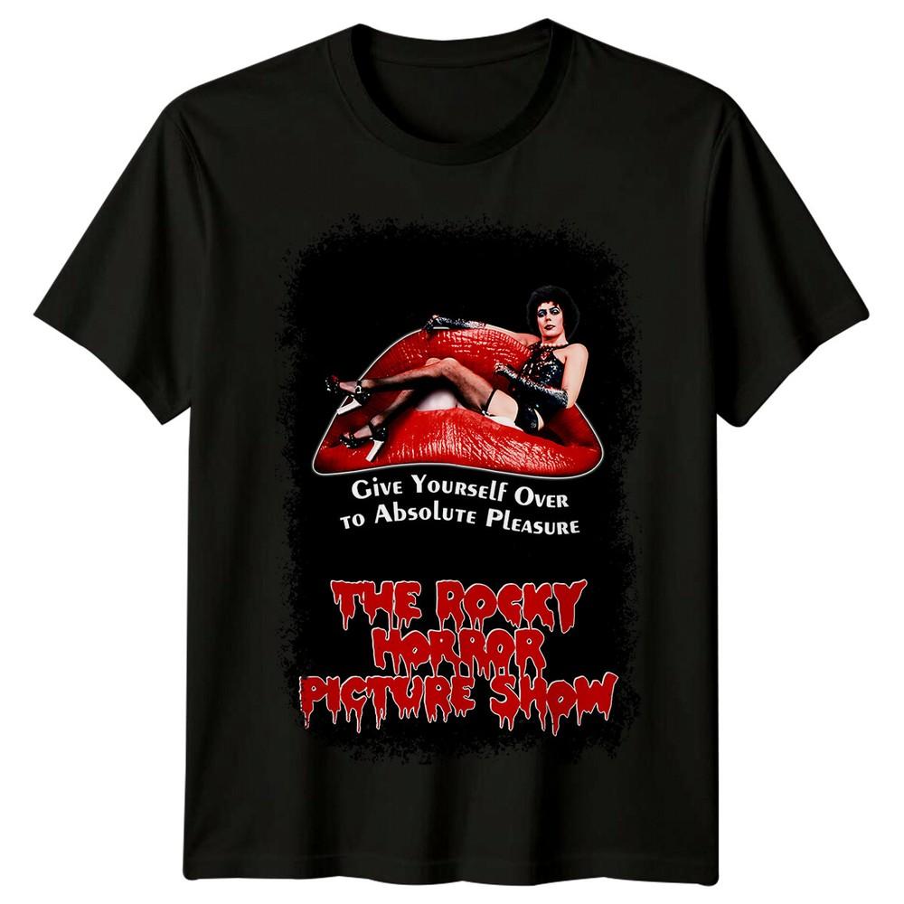 The Rocky Horror Picture Show 1975 Movie Poster Inspired Tshirt Retro Tee