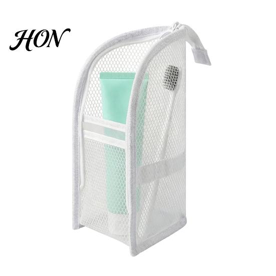 Portable Cosmetic Organizer 1/2Pcs Large Capacity Standing Toiletry Bag, Waterproof EVA Travel Upright Vanity with Zipper, Makeup Pouch for