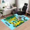Custom Name Pippi Printed Carpet Rug For Office Chair Living Room Bedroom Kitchen Room Decor Gifts