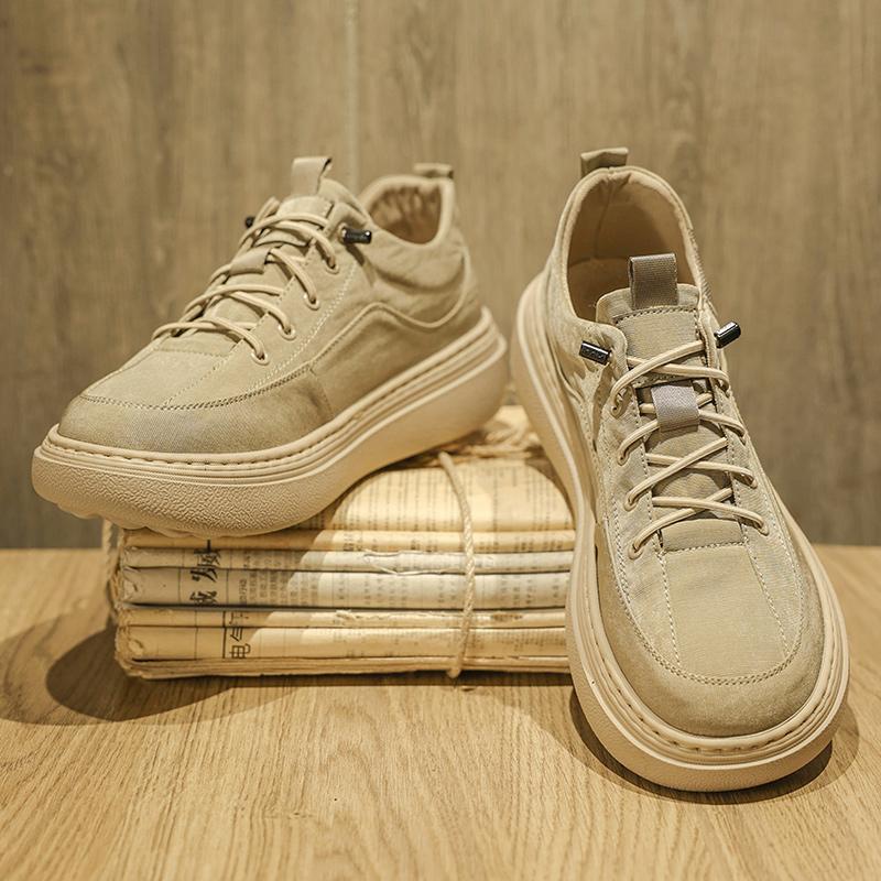 Spring and Summer Men's Casual Shoes Outdoor Travel Sneakers Comfort Convenience Male Trainers Canvas Footwear Treking Footwear