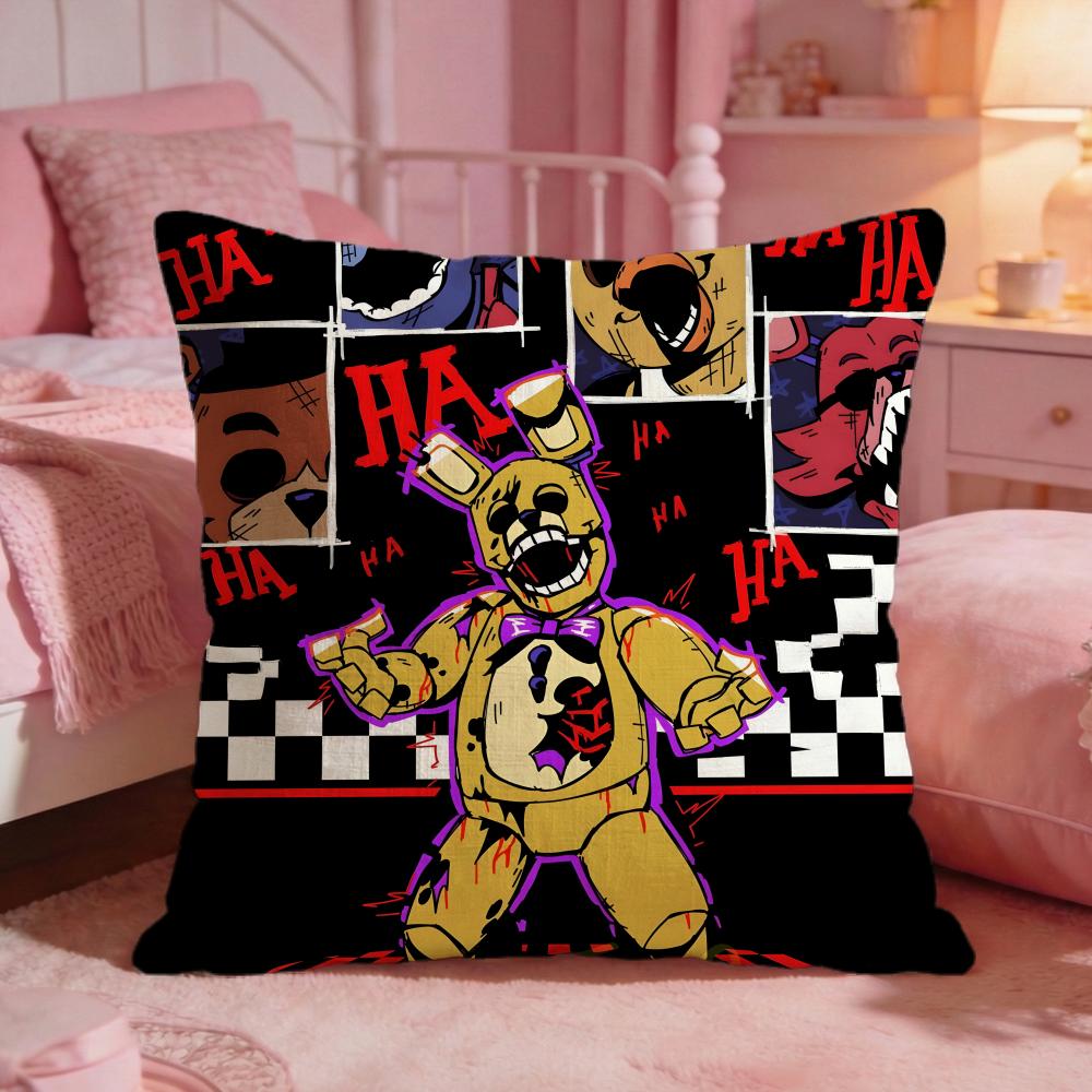 Чехол на подушку для игры Five Nights At Freddys Премиальный комфорт Двусторонний чехол для подушки Дизайн «Два в одном» Для любой комнаты Салона автомобиля