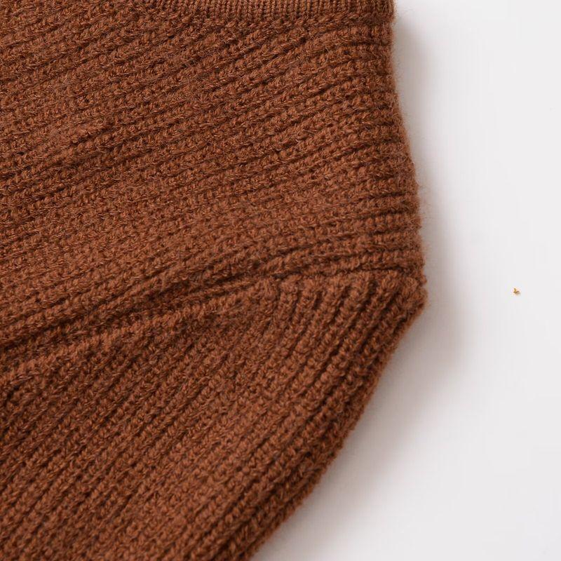 Kaslead New Women clothes Western Style Fashion Skirt Decoration Thread Knitted Top