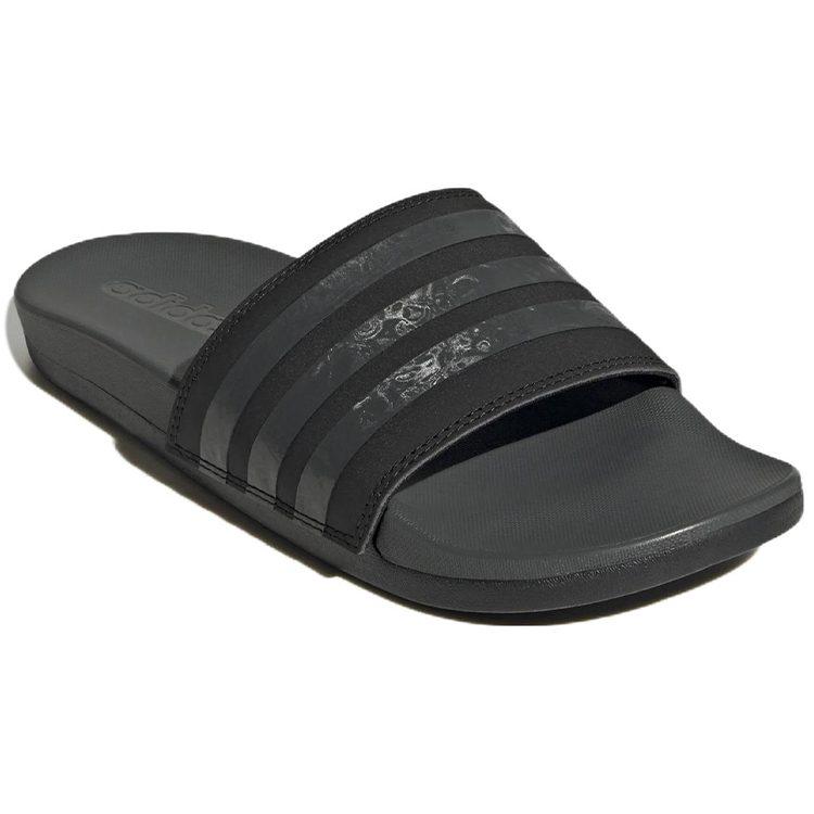 adidas Шлепанцы Adilette Comfort Черный Серый Женские GX4303