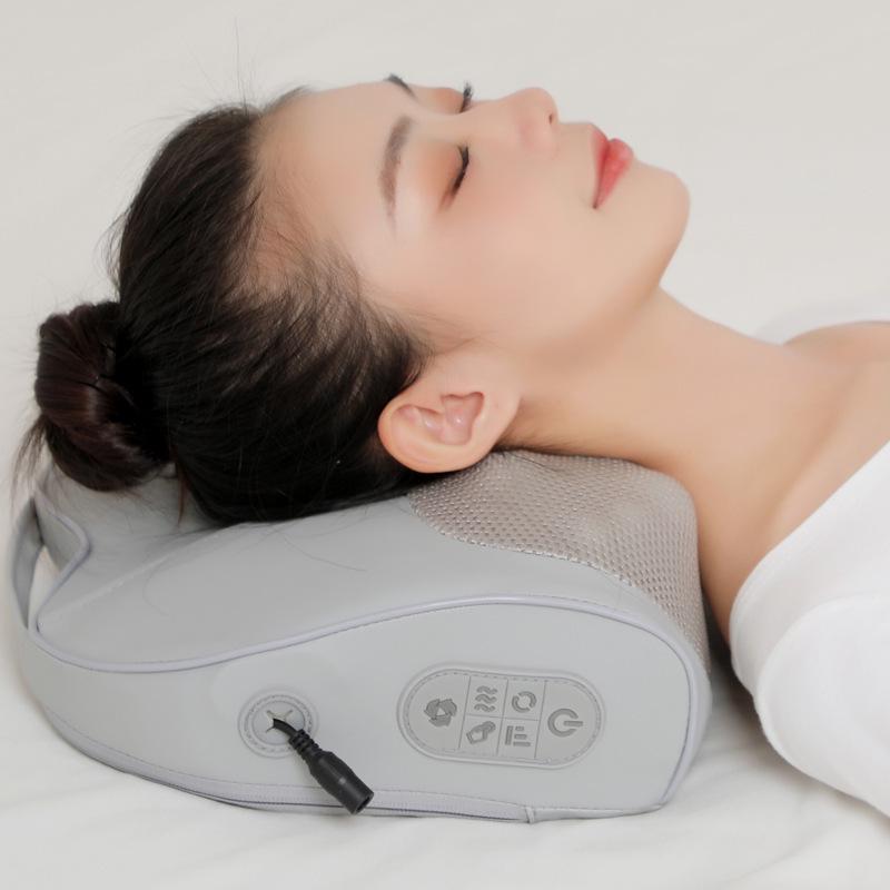 Подушка-массажер для всего тела с подогревом для шеи, позвоночника, поясницы и спины