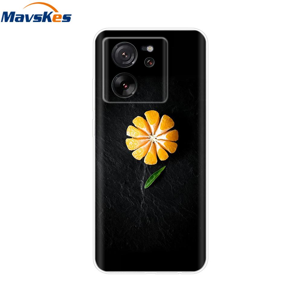 Чехол для Xiaomi 13T Pro 5G 13T 13 Мягкий Прозрачный Силиконовый Бампер Задняя Крышка Телефона для Xiaomi 13 Lite 13T Pro Mi13T Ударопрочные Чехлы