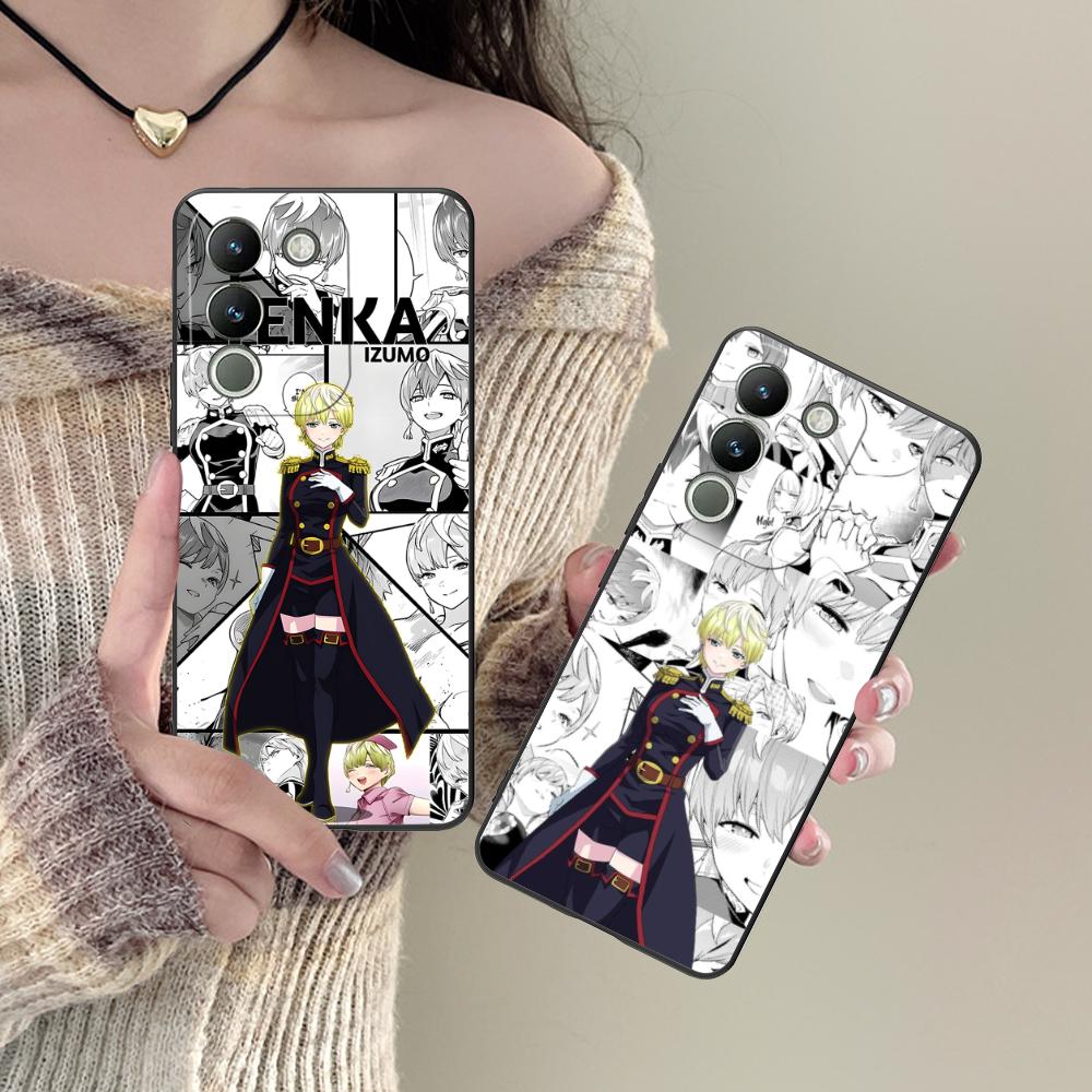 Mato seihei no slave Tenka Izumo Матовый чехол для мобильного телефона для VIVO V60 V50 V40 V30 V29 V27 V25 V23 Pro Lite 5G Цветная печать