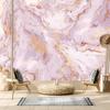 3d Pink Marble WallPapers Pattern Painting Wallpapers for Living Room Bedroom Wall Mural Stickers Home Decor