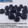 14PCS Automotive Tie Rod End Boots, Ball Joint Rubber Tie Rod Boot, Car Suspension Steering Accessories, Universal Turn To Rod Dust Cover Replacement