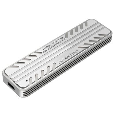 PCIE NVME a- SSD Enclosure -Portocol NVMe to USB Adapter 10G USB3.2 внешний бокс поддержка 2280/60/42/30