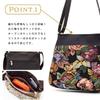 Создать Женская сумка через плечо Kiki, Легкая, Crossbody, Множество карманов, Сделано в Японии, Стиль кимоно, Креп с гобеленовым плетением, День матери, День рождения