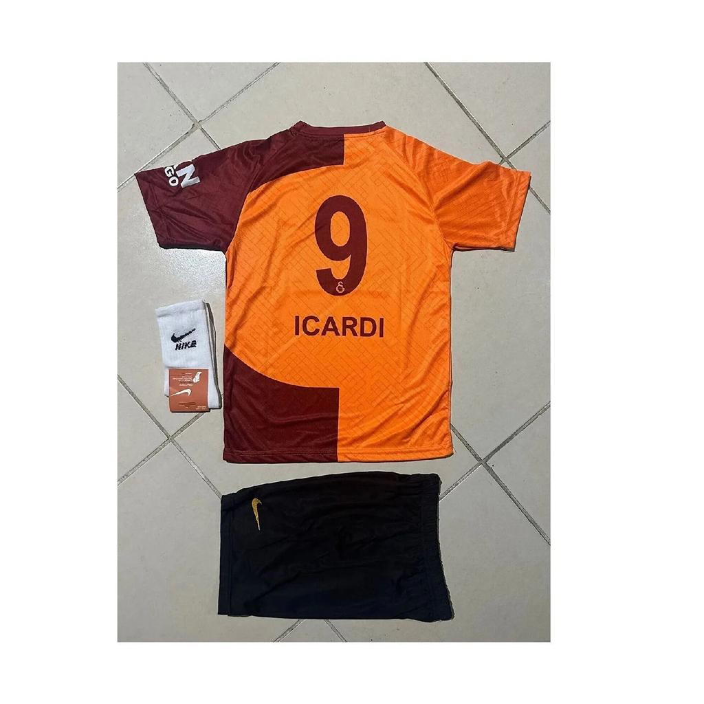 Желто-красный детский футбольный трикотаж Fan Fan, 2 шт.