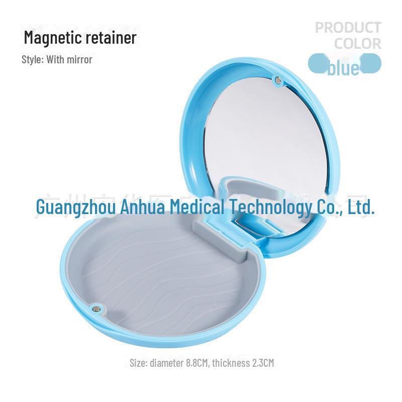 Невидимый ортодонтический контейнер для хранения брекетов и зубных протезов