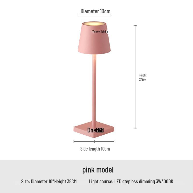 All-Aluminum USB Touch Bar Lamp: Modern Minimalist Night Light for Home or KTV