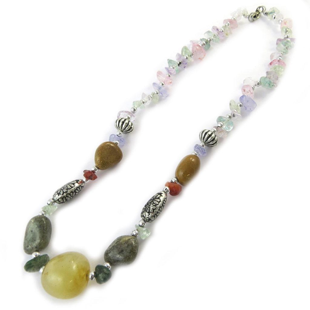 Les Trésors De Lily [B8100] - Multicolored 'Pâte De Fruits' Necklace