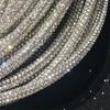 Bracelet Shoes Bags Bridal Dress Rhinestone Full Rhinestone Pipe Glass Crystal Cord Rhinestone Rope