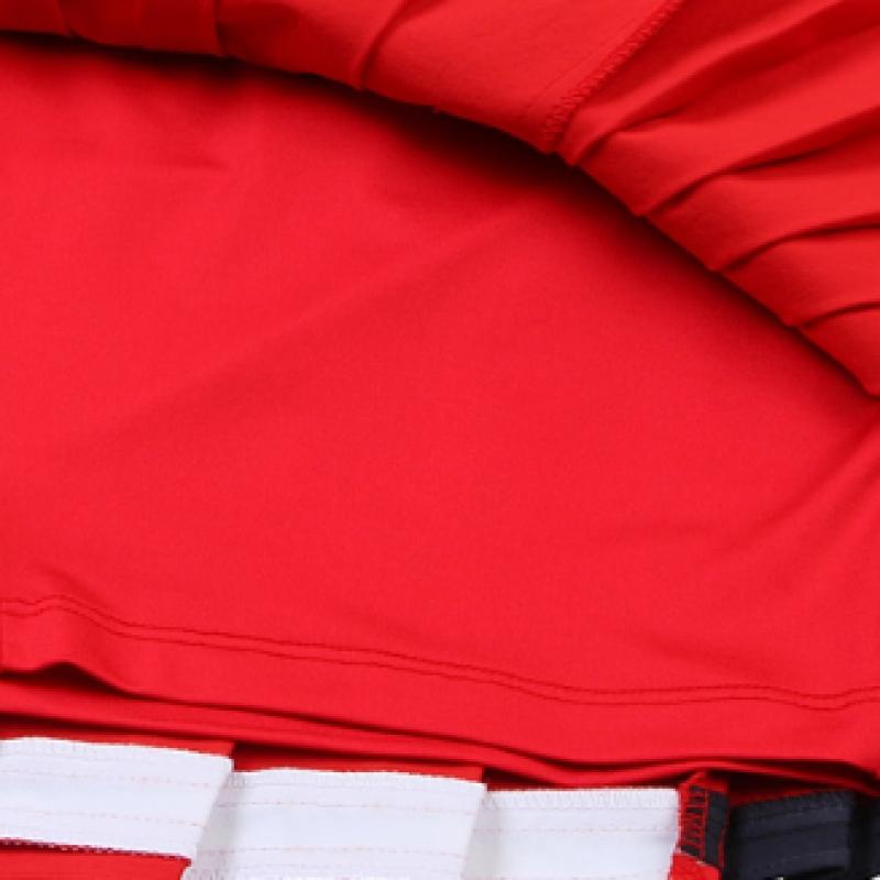 ONOFF Женские плиссированные кюлоты S с внутренними шортами 4012la Красный