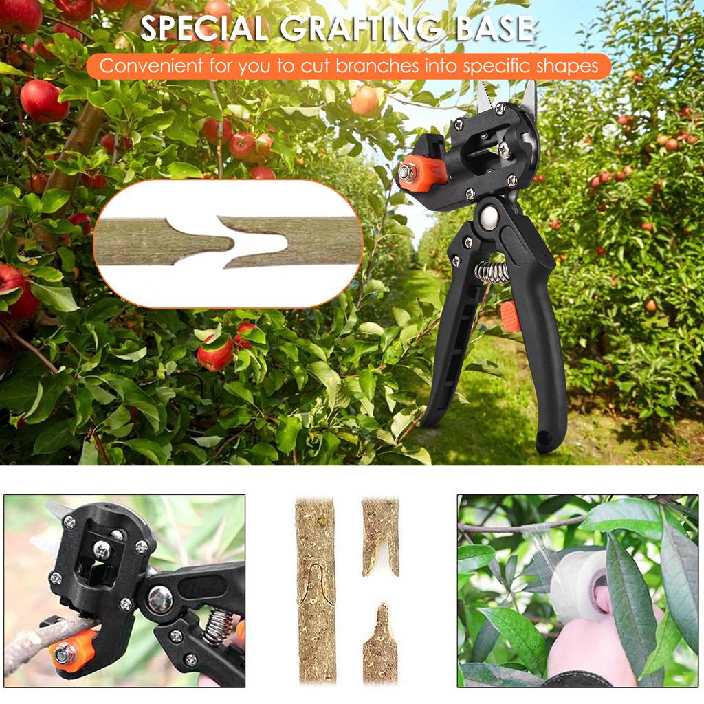 2 в 1 садовые инструменты для прививки, комплект секаторов, машина для прививки, режущие плоскогубцы для прививки сада