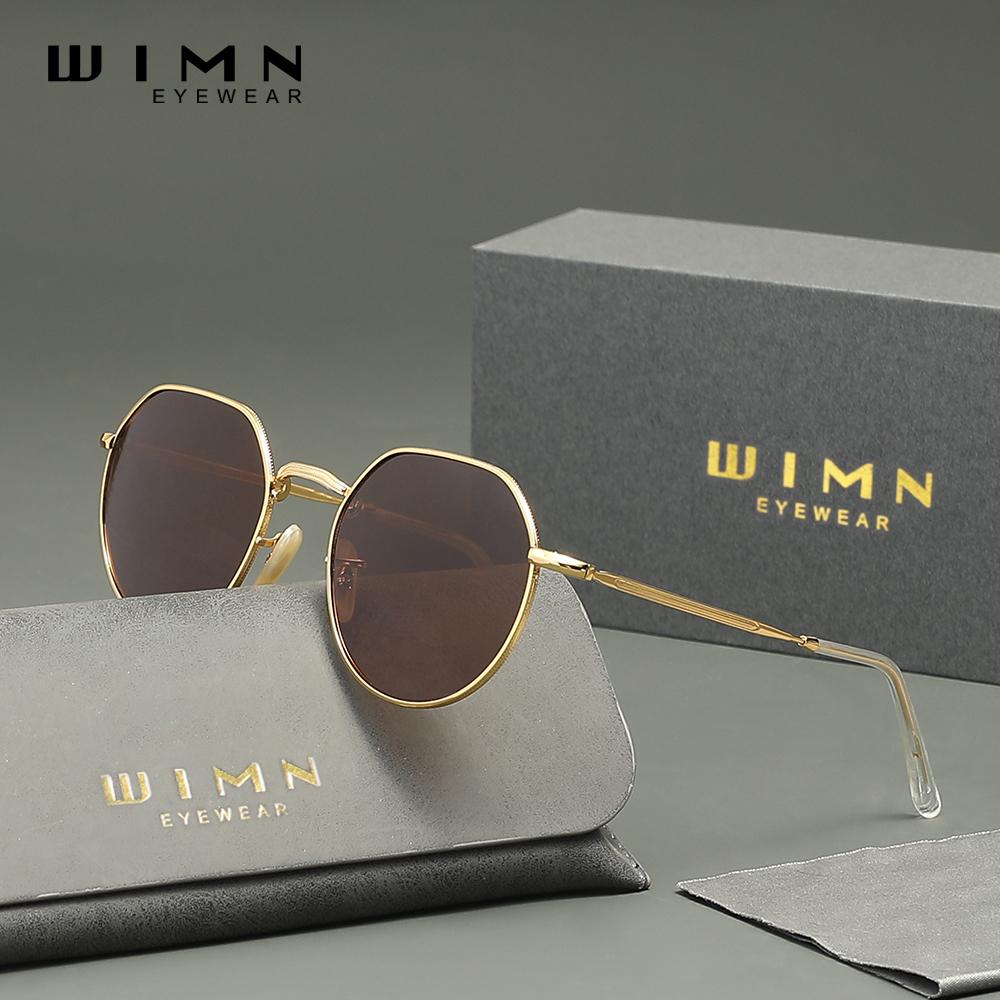 Солнцезащитные очки WIMN Retro Round Lightweight Polarized