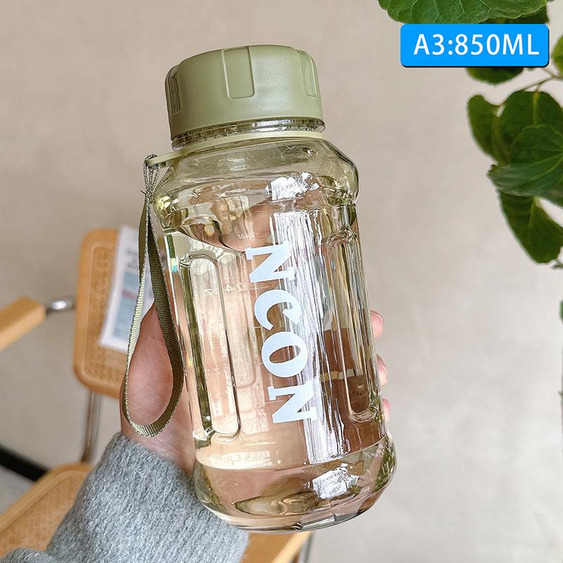 Бутылка для воды большой емкости 850/1000/1300 мл, для занятий спортом, фитнесом, кемпинга, скалолазания, походов, спортивного чайника