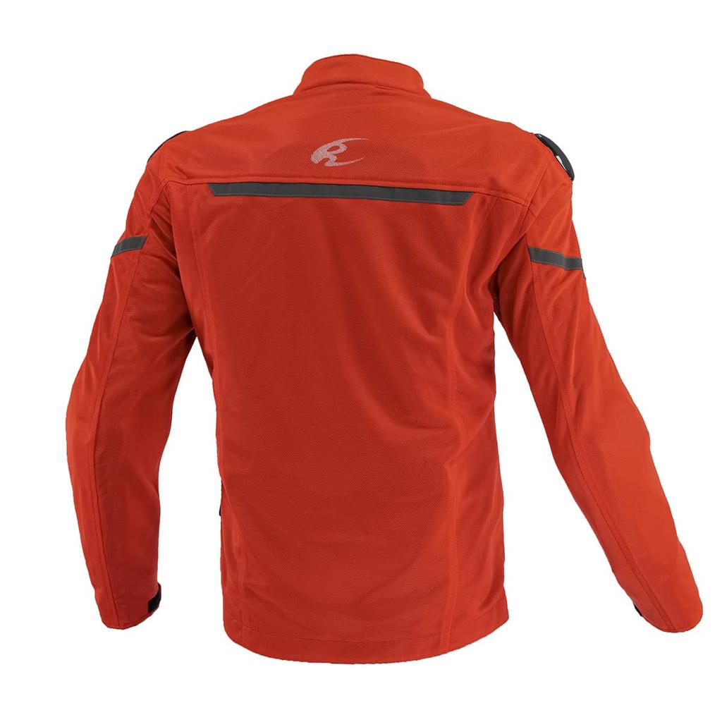 Мотоциклетная куртка с высокой степенью защиты, полностью сетчатая куртка, красная XL [KOMINE] JK-165 07-165, мужская