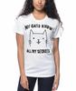 A-lab Женская футболка My Cats Know All My Secrets Новая XS, S, M, L, XL