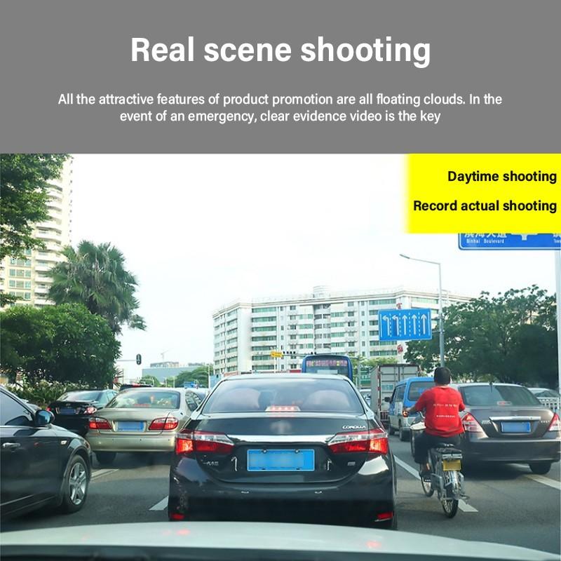 HD 1080P регистратор для вождения с большим экраном и DVR ADAS, дисплей скорости, цинковый сплав, скрытый USB-регистратор для вождения, автомобильный видеорегистратор