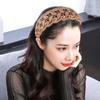 Нескользящий широкий боковой цветок умывание лица женский обруч для волос корейская повязка на голову кружевные повязки на голову