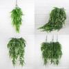 Fake Plant Wall Panel With Pteridium Latiusculum Leaf For Wedding Decoration And Outdoor Events
