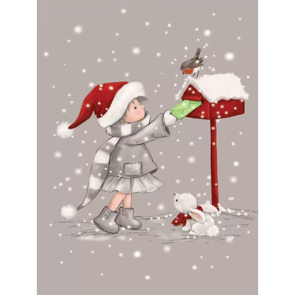 5d алмазная живопись Рождественский медведь шляпа ремесленная полная квадратная Алмазная вышивка крестиком мозаика с изображением животных Рождественская настенная живопись