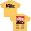 Rock Band My Chemical RoUnisexce Tshirt The Black Parade Tour Tshirts Unisex Women Clothing Fashion Vintage YK Top Streetwear