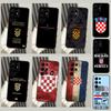 Флаг Хорватии Арт Для Samsung Galaxy S20 FE S21 FE S22 S23 Ultra S8 S9 S10 Plus Note 20 Ultra Чехол для телефона