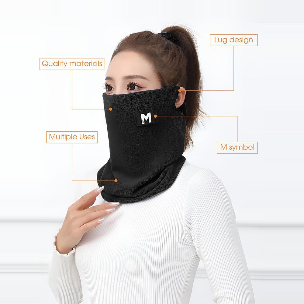 Winter Neck Tube Face Mask Fishing Skating Running Sport Scarf Face Mask Camping Hiking Neck Warmer Warm Cycling Headwear