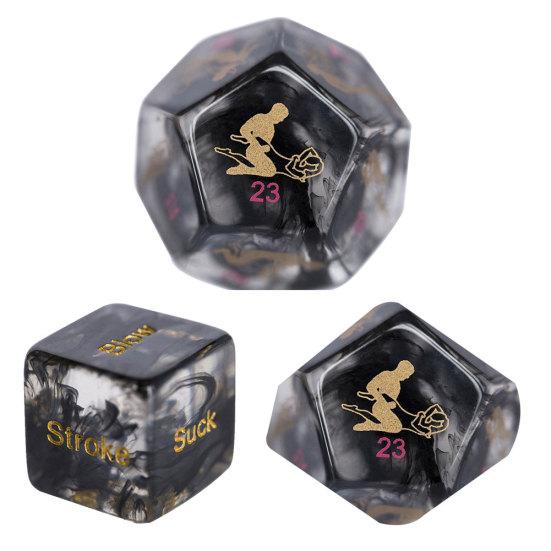 4шт забавная вечеринка клуб медовый месяц бакалавр поза пара игры взрослые секс-игрушки кости