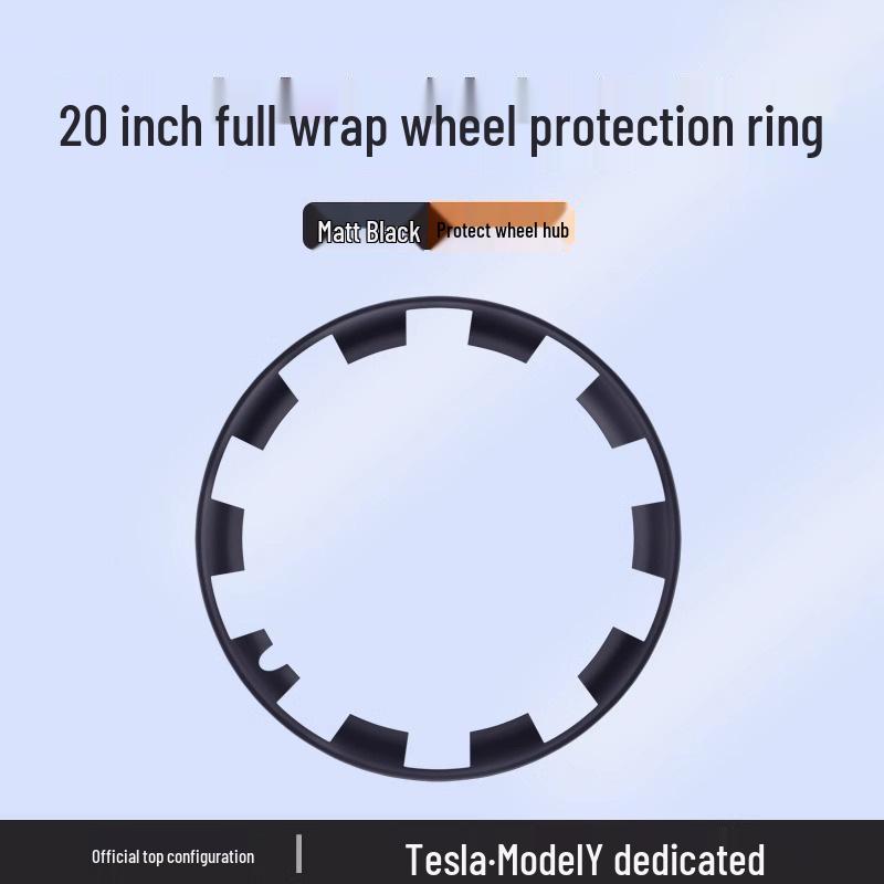 Защитный колпак для 20-дюймового колесного диска Tesla Model Y - Защита от царапин, Модификационный аксессуар с полной защитой