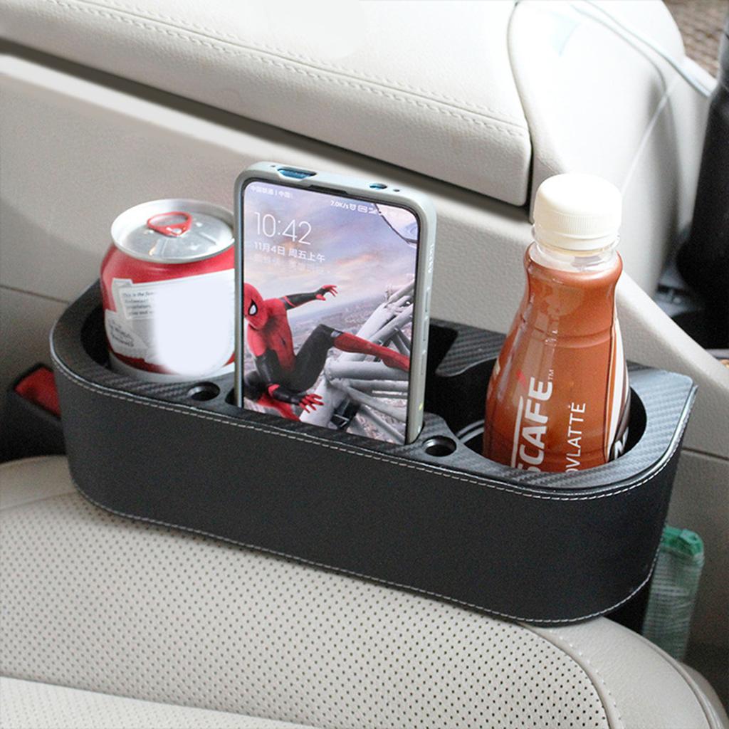 Автомобильный органайзер для зазоров, многофункциональный ящик для хранения зазоров с подстаканником, консольный боковой карман для кошелька