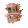 Cloth Rose Hair Clip Peony Flower Large Shark Clip Cute Flower Hair Claw  Girl