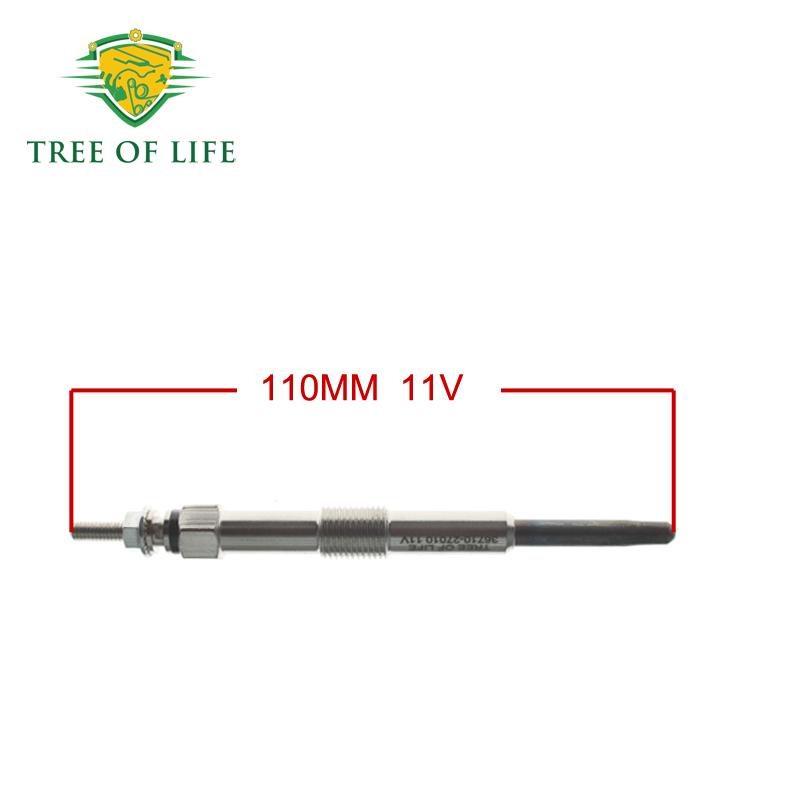 4x New Glow Plugs 11V For KIA Sportage II Magentis Carens II Cerato Ceed I ProCeed 2.0 CRDi 2002-2012 36710-27010 36710-27000