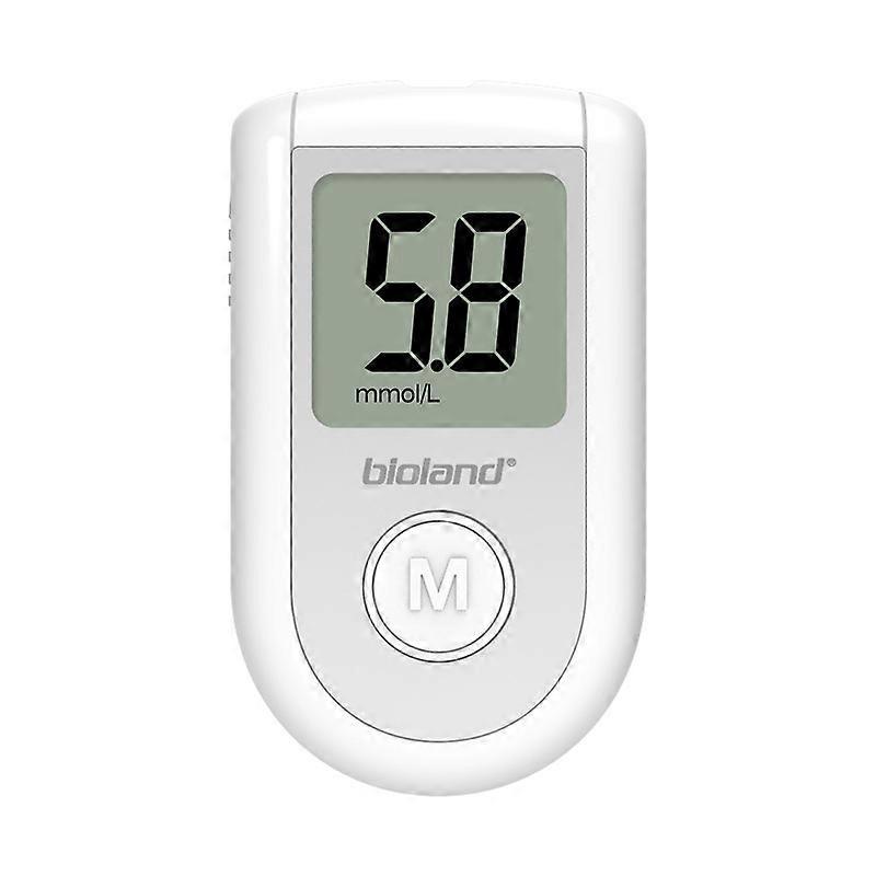 G-425-3 Blood Glucose Monitor Kit with 50 Test Strips & 100/50 Lancets, 500 Memory, Control Solution, Lancing Device, No Coding,