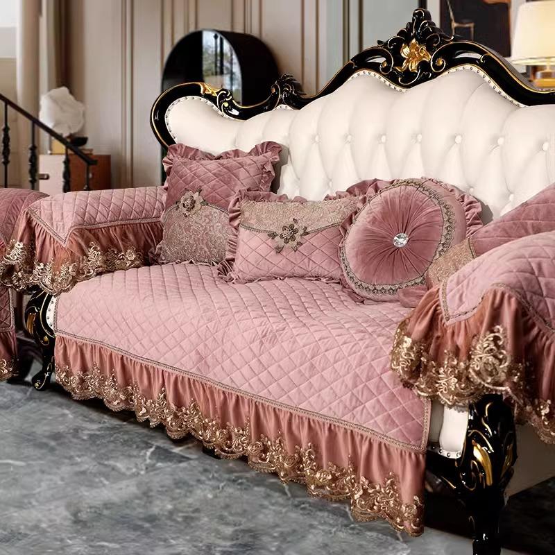 Подушки для дивана осенью и зимой универсальны для всех сезонов, подушки для сиденья в ряд не скользят, легкая роскошь, высококачественный тканевый чехол, чехол для дивана