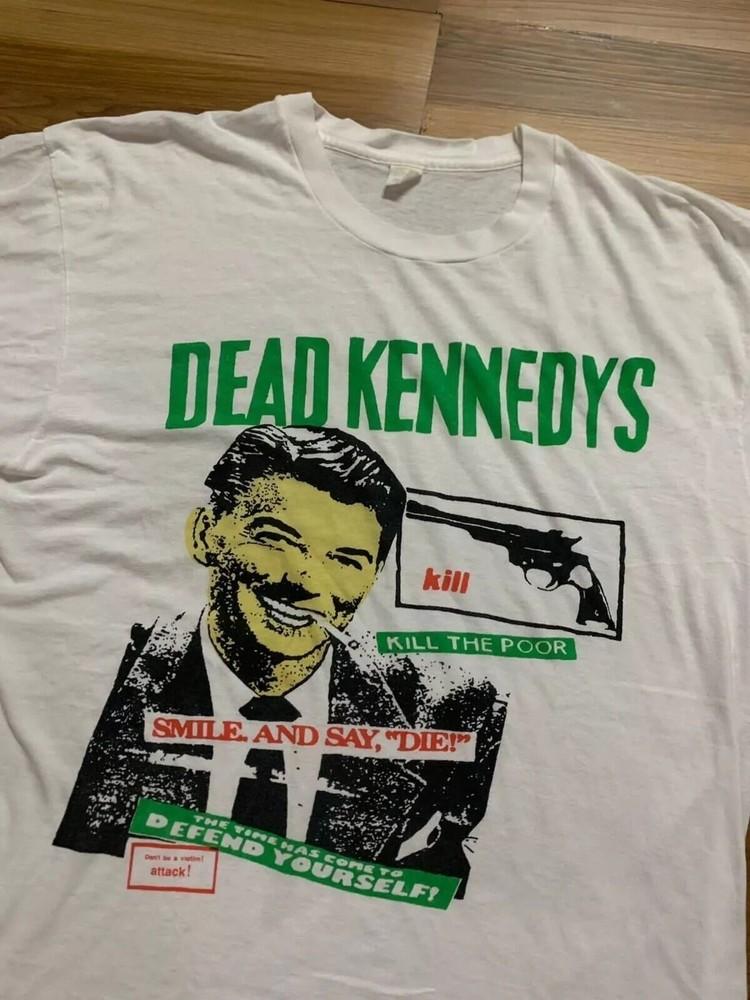 Винтажная футболка Dead Kennedys, короткий рукав, все размеры от S до 5XL, SE034, унисекс