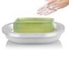 4 Piece Includes Cup Toothbrush Holder Soap Dish Bathroom Accessories Set  Home Storage
