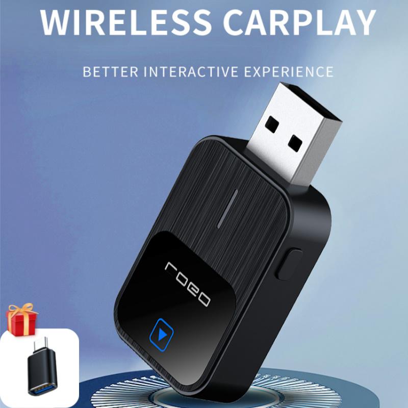 2 в 1 беспроводной адаптер Carplay беспроводной адаптер Android Auto Mini Body Smart AI Box для Volvo Benz Cadillac Jeep Lexus Buick Benz Mazda VW Kia