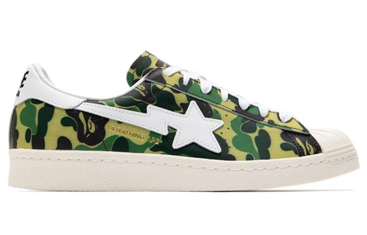 Superstar Bape x Superstar Adidas Originals 80-х 'ABC Camo' GZ8981