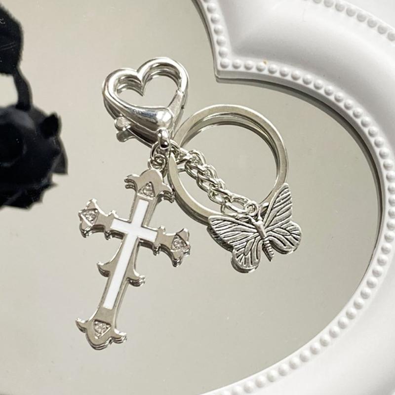 Harajuku Y2K гитара Love Heart Star брелок для женщин сладкий крутой тренд кулон