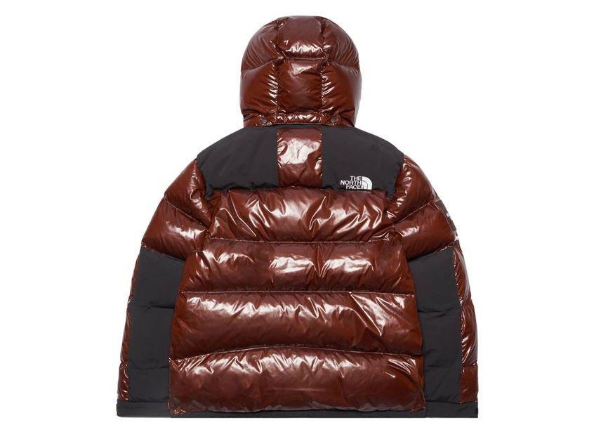 Supreme Парка The North Face с наполнителем из пуха 700 Fill Коричневая