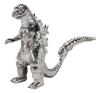 Серия производства контента персонажей Годзилла Покрытая краска Серебристый Примерно 120 мм ПВХ Мягкая виниловая фигурка (Ккп) Средний размер [13-е издание] (1964 г.)