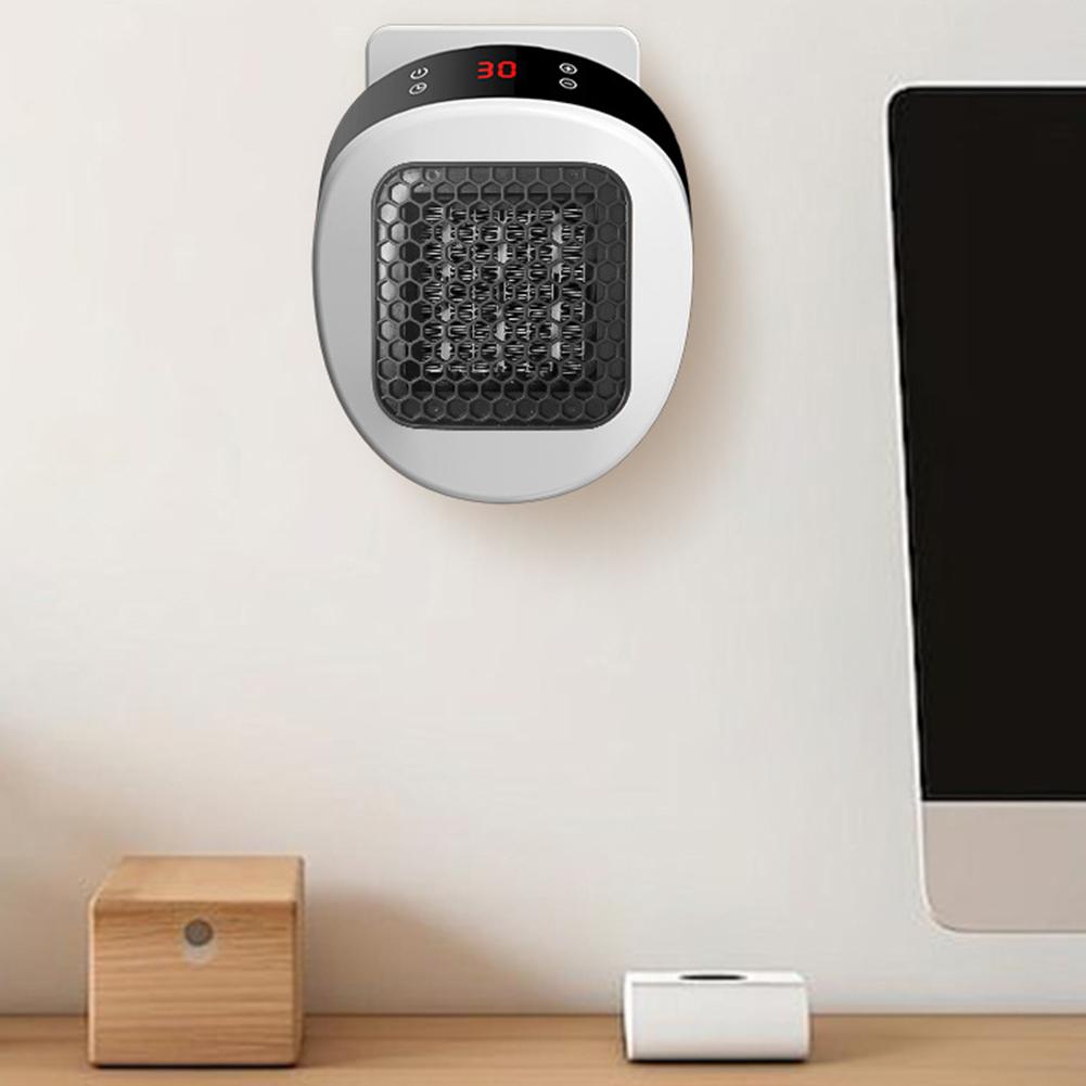 Новый мини-нагреватель мощностью 800 Вт для дома, небольшой ванной комнаты, смонтированный на PTC, электрический с настенными вентиляторами Cerami C3G3